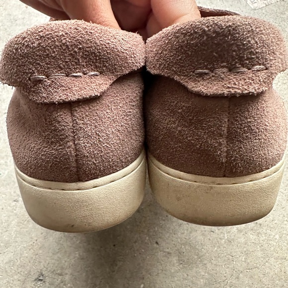 FRYE Womens Nina Suede Studded Slip-on sneaker Dusty Rose womens 10 - Picture 7 of 10